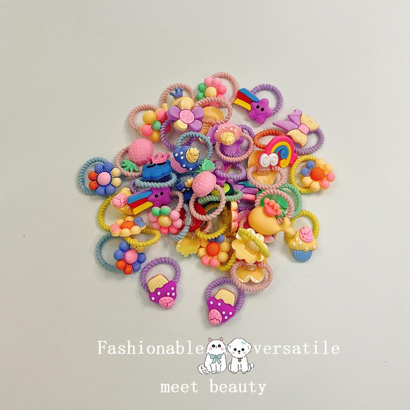 

Hair Ties, Hair Bands, Hair Accessories, Hair Ties, Bichon Hair Ties, Cute Hair Accessories For Little Girls One Size