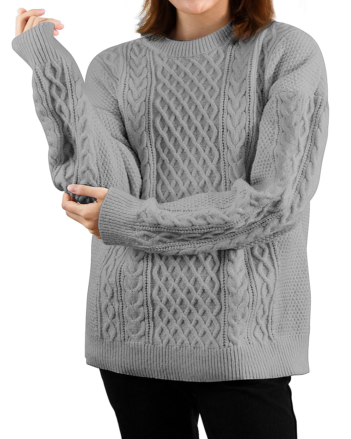 

Свитер в рубчик VARNIC для многослойности, универсальный свитер для взрослых, очень унисекс, осень/зима, рукав, для поездок на работу, вязаный, в рубчик, тянущийся, мягкий,