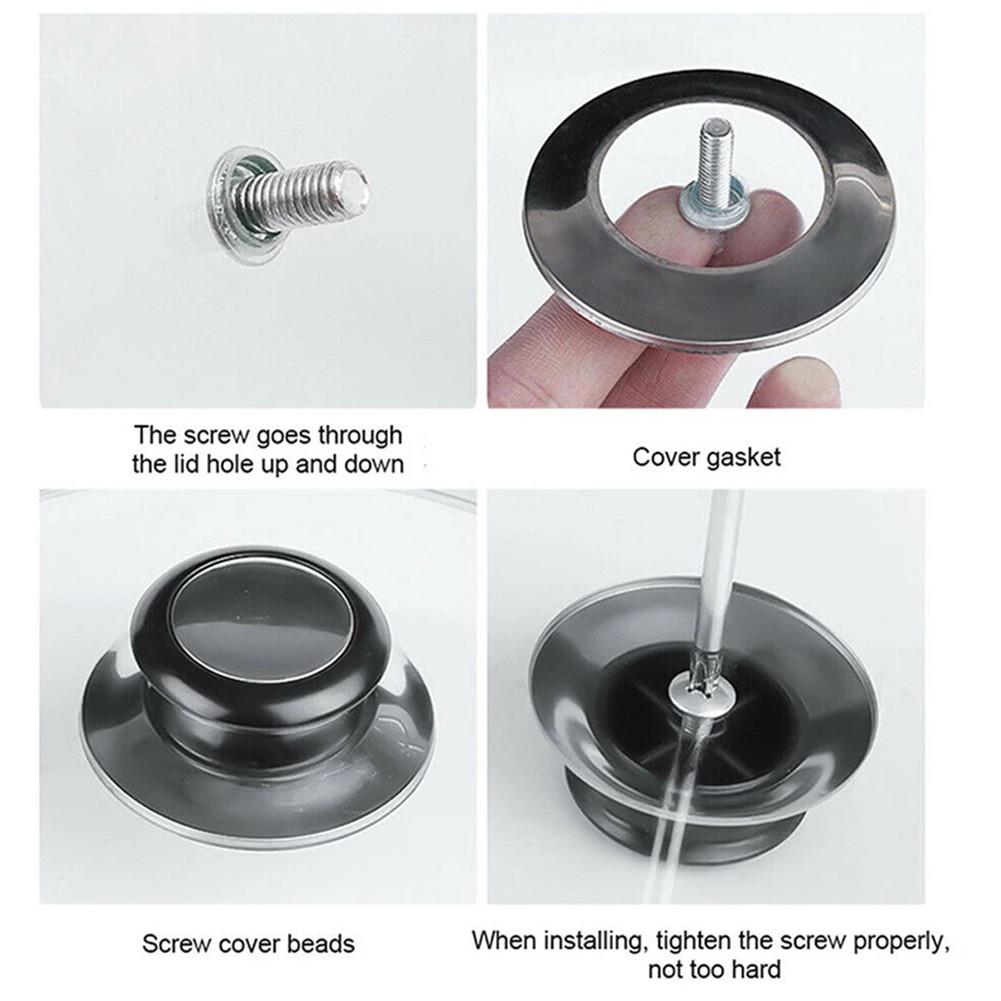 High Quality Kitchen Tools Lid Knobs Cap Knob Handle Lids Oil Cans Pan Lids