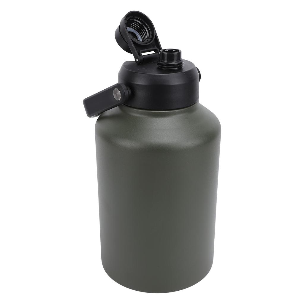 3.8L Sports Water Bottle Stainless Steel Double Wall Vacuum Insulated Bottle for Outdoor Camping