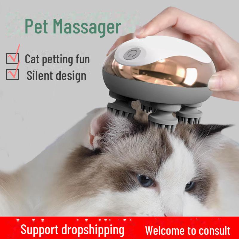 

Электрический массажер для домашних животных: Меридиональный дноуглубительный инструмент Cat & Dog зелёный