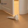 Lying Cat Doorstop 3D Printed Doorstop, Decorative Kitten Door Stopper Wedge, Durable Anti-slip Floor Carpet for Home Living Room Bedroom