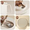 with Chopsticks and Fork Ramen Bowl 304 Stainless Steel Lunch Box Instant Noodle Partner  Dormitory