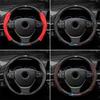 AAAOX1 For BMW M Power M3 M4 M5 E39 E46 E60 E90 F01 F10 F15 F20 F30 X1 X3 X5 X7 Car Anti-slip 3D Embossing Leather Steering Wheel Cover