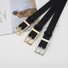 Belt Women'S Rectangle Buckle Jeans Decorative Delivery Belt Women'S