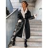 Autumn and Winter New Casual Leather Thickened Windbreaker Loose Fashion Jacket Female