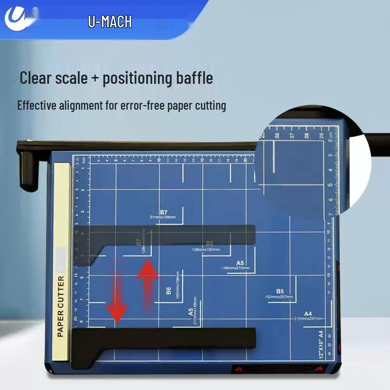 U-ZA4-1 A4 Manual Paper Cutter & Trimmer