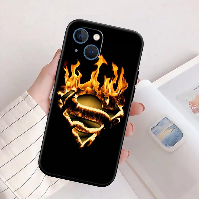 Superman LOGO Phone Case for Samsung Galaxy A11 A12 A13 A15 A52S A53 A55 A56 A70 A71 A72 A73 F06 F16 F56 S10 Plus S10e