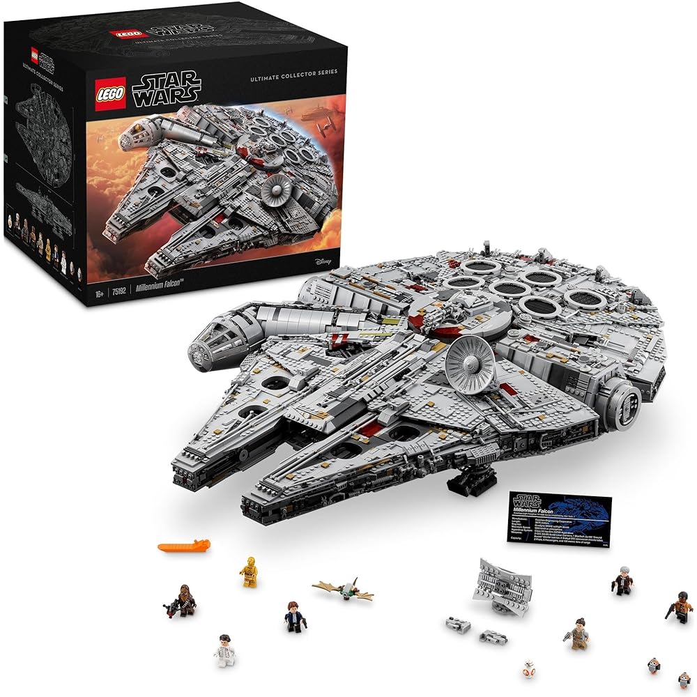 Конструктор LEGO Star Wars Тысячелетний сокол 7541 деталь Игрушка для возраста 16+