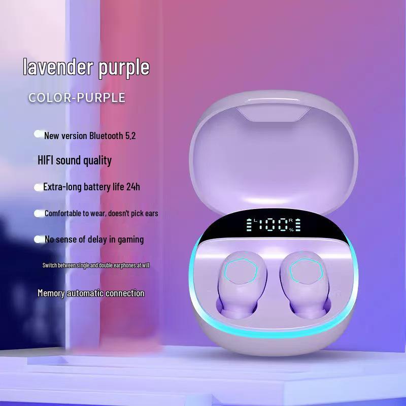 M13 Wireless Bluetooth Earphones: Mini TWS In-Ear, Smart Display, Long Battery Life (Bluetooth 5.2)