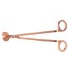 Fashion Plating Stainless Steel Candle Heart Clip Wick Trimmer Scissors Tool(black)
