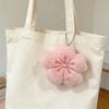 Sakura New Series Plush Keychain Soft Cherry Blossom Bag Pendant Backpack Charm Healing Cute Gift For Girlfriend Women