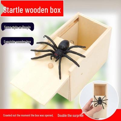 TikTok Halloween Prank Spider & Insect Scare Box Toy