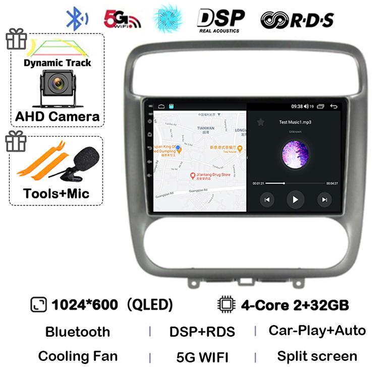 

Android 14 WIFI+4G Carplay Auto for Honda Stream 2001 2002 2003 2004 MT/AT Car Radio Stereo Multimedia Video Player Audio GPS BT
