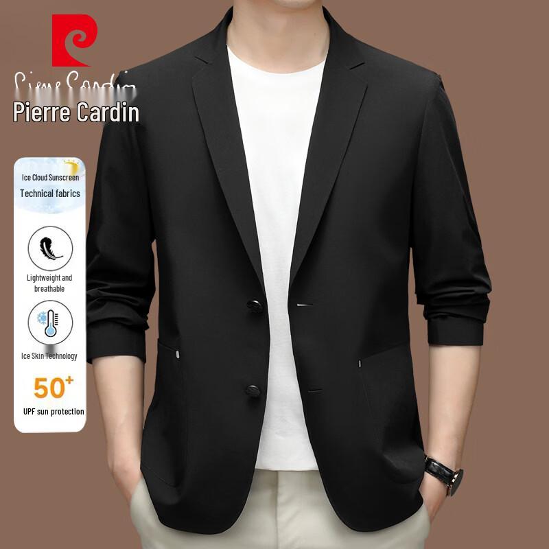 Pierre Cardin Men's Sun Protection Ice Silk Suit Jacket