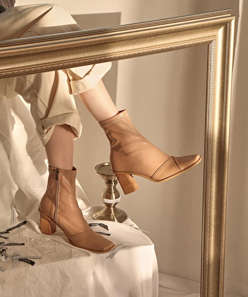 Ashgray Studios 1412 Ronte Spandex Ankle Boots (Type B)