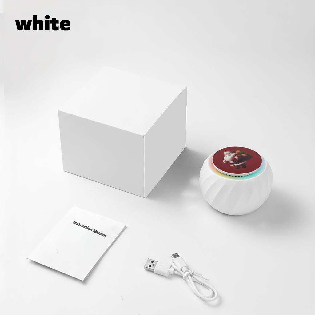 

Портативная Bluetooth-колонка со стереозвуком и насыщенными басами. Компактная беспроводная бумбокс для использования в помещении, на улице и в дороге. белый