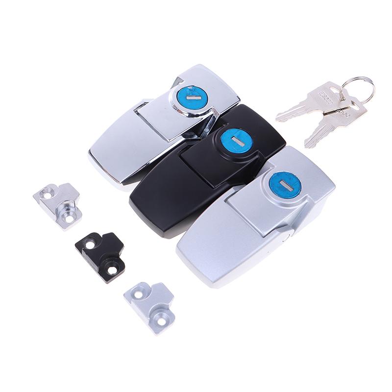 Dk604 Schnallenverschluss Edelstahl Schrankriegel Schubladensicherheit Knebelverschluss mit zwei Schlüsseln