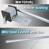 2 Pcs Heavy Duty Exhaust Hanger Rod - Universal Exhaust Hangers -2 Pack