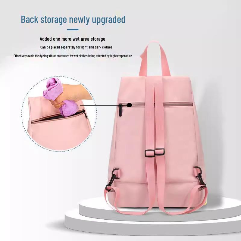 Women's Waterproof Sports Backpack with Dry/Wet Separation & Large Capacity for Travel, Swimming, and Fitness