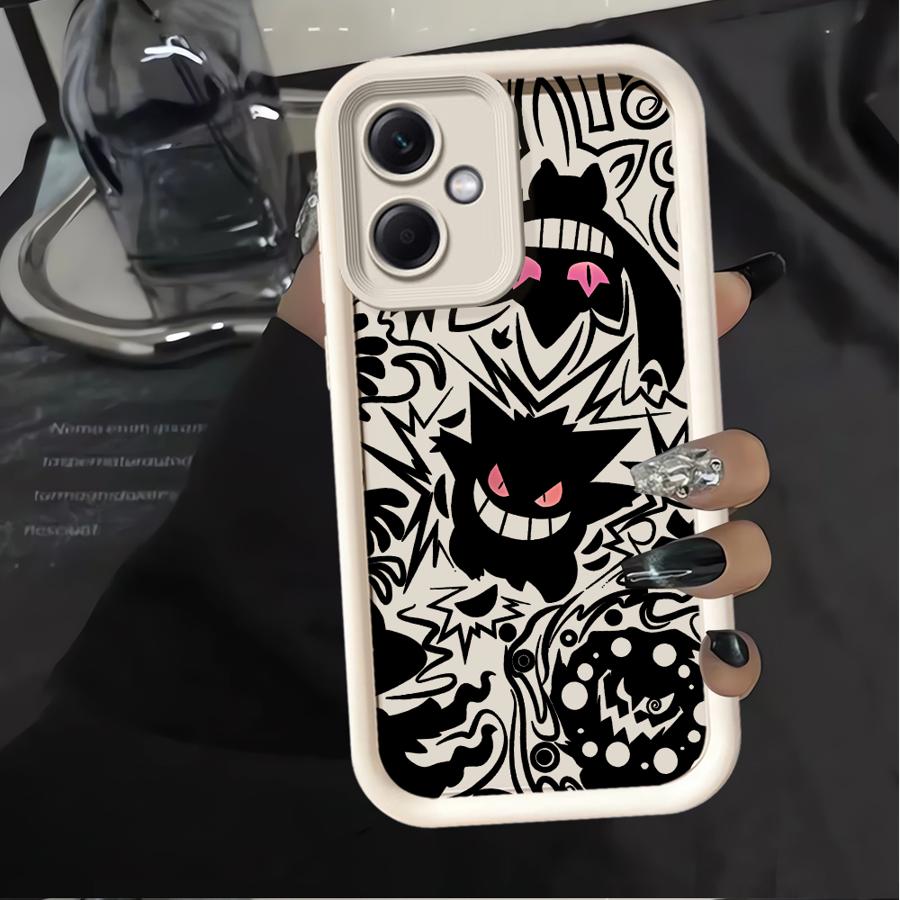 

Case for Xiaomi Redmi Note 14 Pro Plus 9s 10S 11S 12S 10 11 Note 13 12 Phone Cover Funny Pokemon Gengar Redmi Note 13 Pro+ 5G