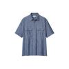 JW Anderson Collaboration Casual Loose Work Short Sleeve Shirt Men Shirts 444644-65