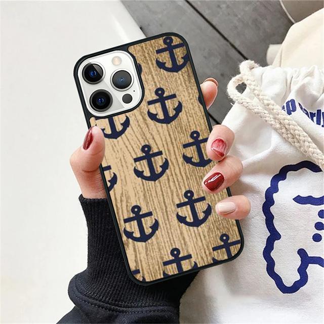 A-an-chor nautical ocean tattoo star graphic Phone Case Cover For iPhone 17 Air 15 16 Pro Max 14 13 12 11 Pro Max Plus