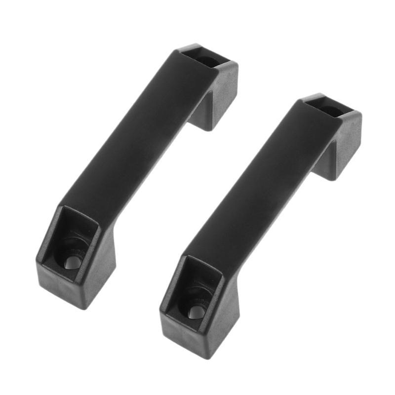 Plastic Nylon Cabinet Handles Black Nylon 90mm 120mm Door Accessory DIY Printer Parts for Aluminum Profile