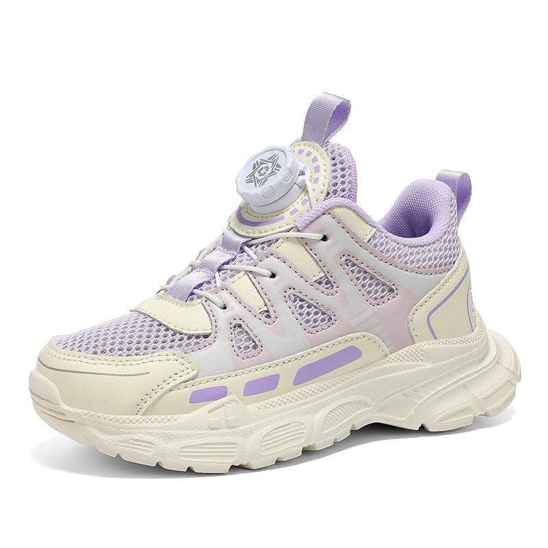 Girls Breathable Mesh Sneakers Lightweight Summer Shoes School Campus Walking Shoes Daily Student Footwear Lightweight Daily Wear