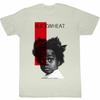 Buckwheat Red Stripe Natural T-Shirt Mens Womens Tees Top