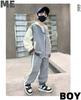 KOSIKINI Tracksuit featuring a Long Sports and Sizes and perfect for spring and This junior tracksuit set makes a great Day gift for 2-Piece Boys'
