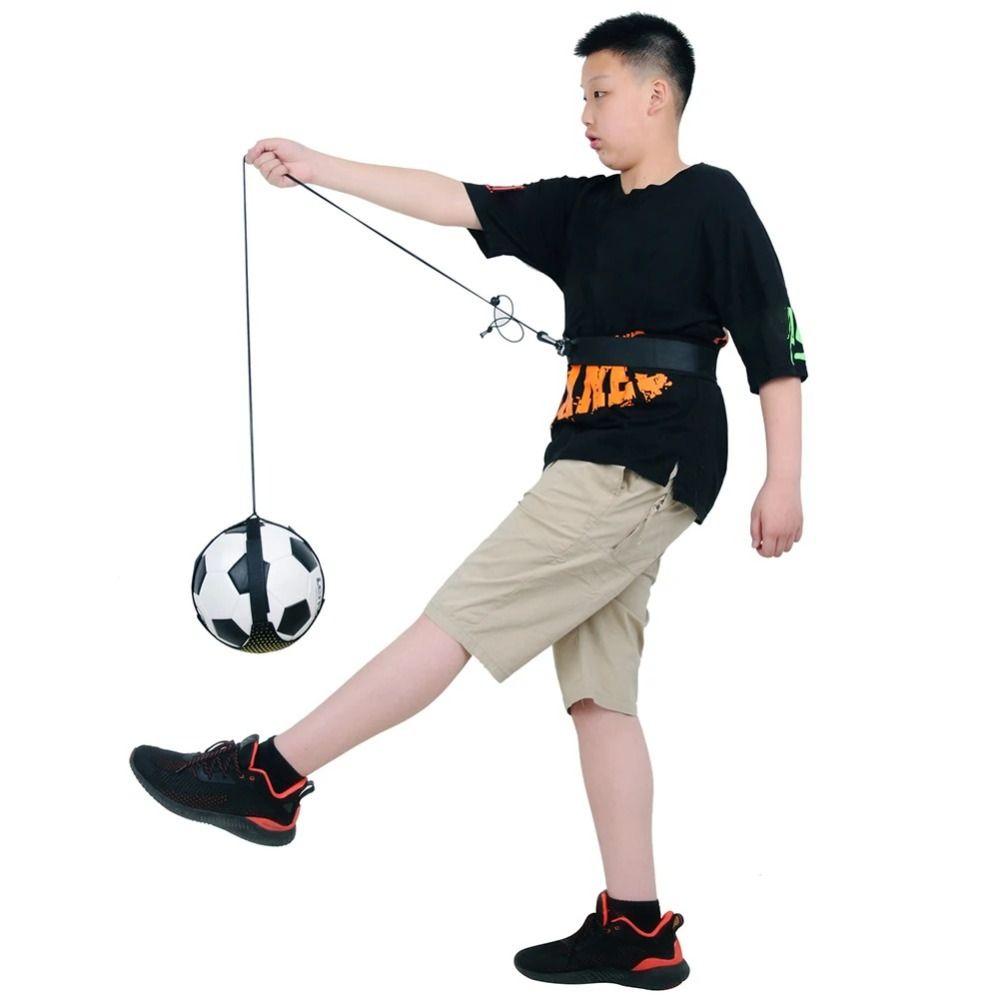 Elastic Belt Football Training Equipment Adjustable Soccer Trainer Belt  Kids Adults