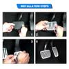 For Tesla Model 3 Model Y 2023 2022  Pedal Pads Covers Accessories Metal Auto Accelerator Brake Rest Tesla