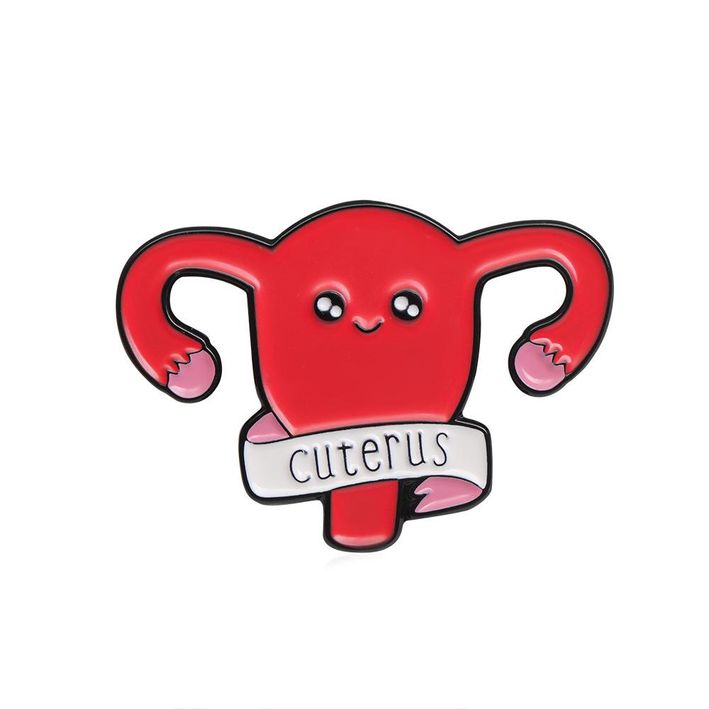 2025 Personalized Cow Design Enamel Pin - Creative Zinc Alloy Clothing Accessory