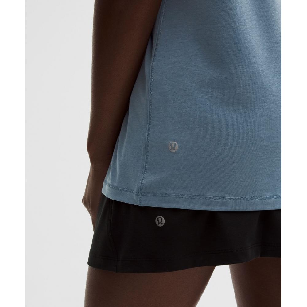 Lululemon Jersey Training Short Sleeve Shirt Steel Blue