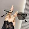 Trendy Cat-Eye Color Changing Near Sight Eyewear Gents Ladies Unisex Light Adaptive Myopia Glasses Outside Traveling Minus Glasses