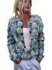 Round Neck Long Sleeve Christmas Cardigan Sweater YXX-YK01