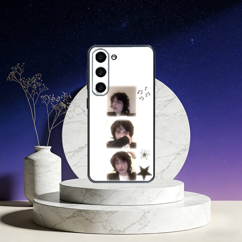 Actor Finn Wolfhard Phone Case For Samsung Galaxy A73,A72,A71,A70,A53,A52,A51,Others Soft Black Cover