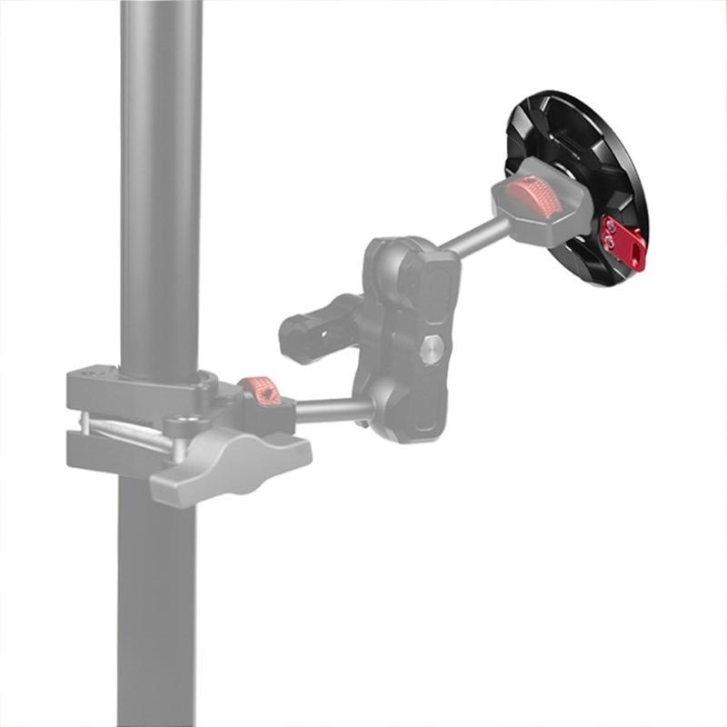 Aluminum Magnetic Phone Holder Base 1/4 Interfaces Phone Mount Base Upgrades for Vloggings And Live Streaming On Tripods