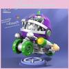 Zombies Vs Plants Melon Melon Pult Peashooter Robot Plastic Gift Construction
