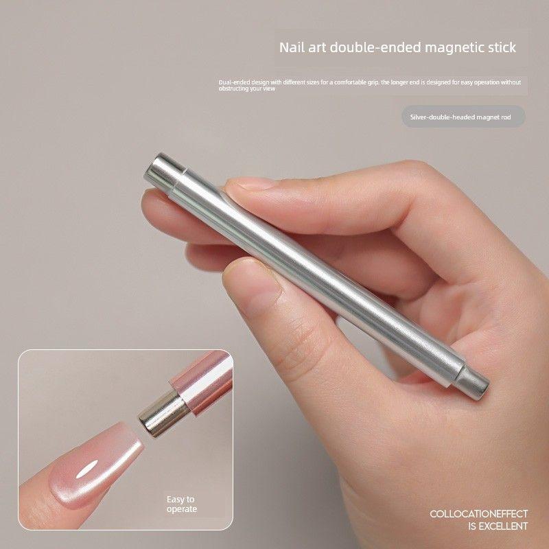 Nail Salon Special Cat-Eye Magnet Strip Strong Magnetic Stick French Cylindrical Magnet Super Strong Magnetic Strip Upgraded Version