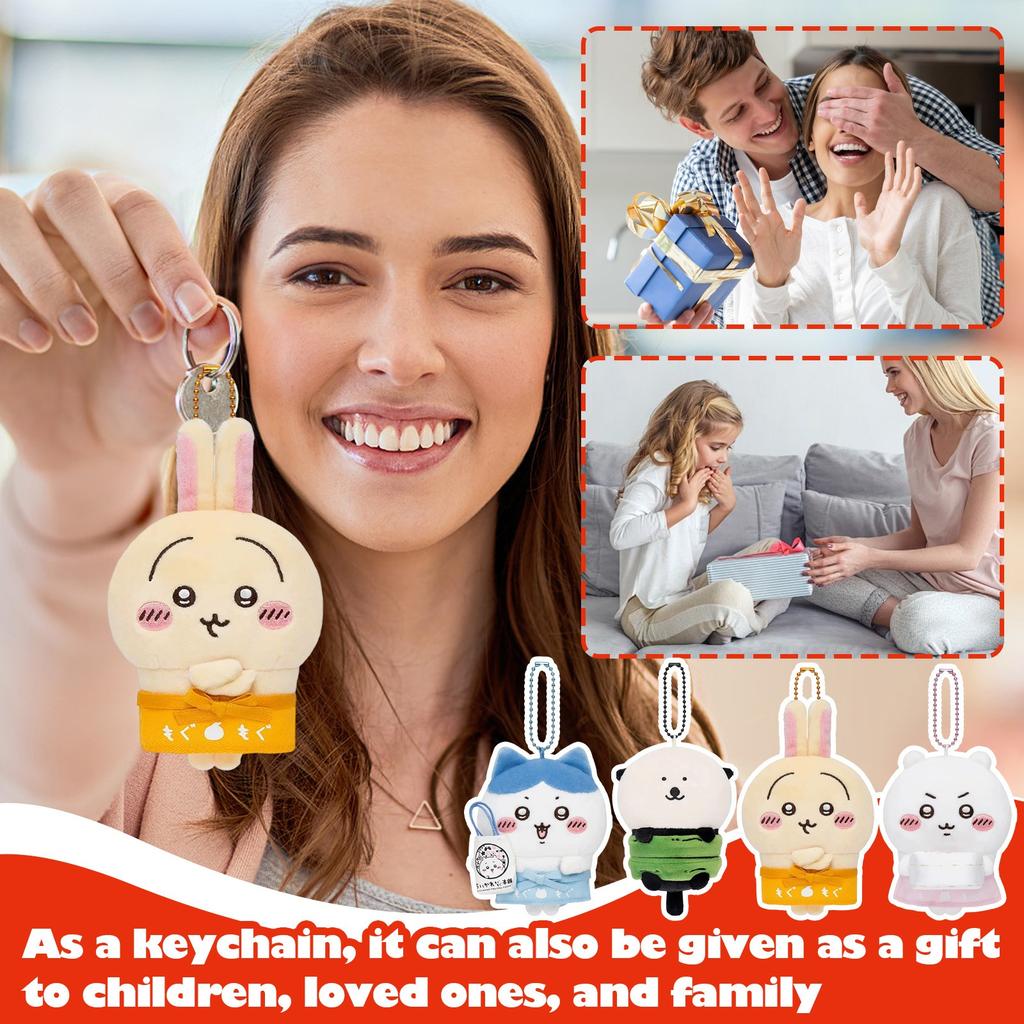 Cartoon Cute Doll Plush Toy Keychain Small Pendant