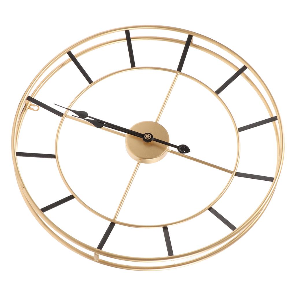 Wall Clock Electrostatic Spray Paint Round Simple Design Silent Wall Clock for Home Decoration Gifts