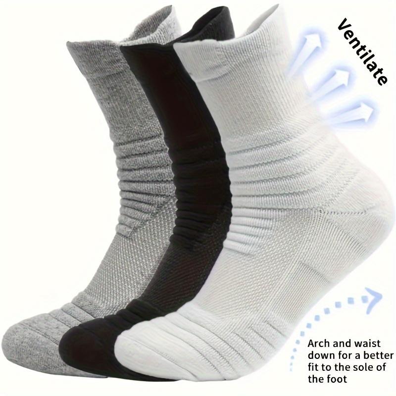 [Popular Choice] 8 Pairs, Ultra Comfort Sports Outdoor Socks - Ultra-Thick Padded, Non-slip,Breathable, Shock-absorption - Running Socks