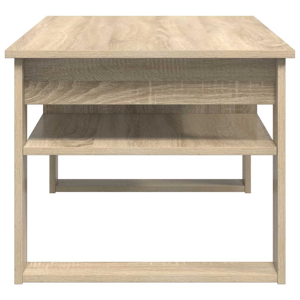 Coffee Table Sonoma Oak 96 X 54 X 44 Cm Particleboard