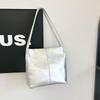 Retro Trendy Pu Simple Solid Color Shoulder Bag Women Fashion Versatile Portable Bag Handbag High Quality Tote Commuter Bag Gift