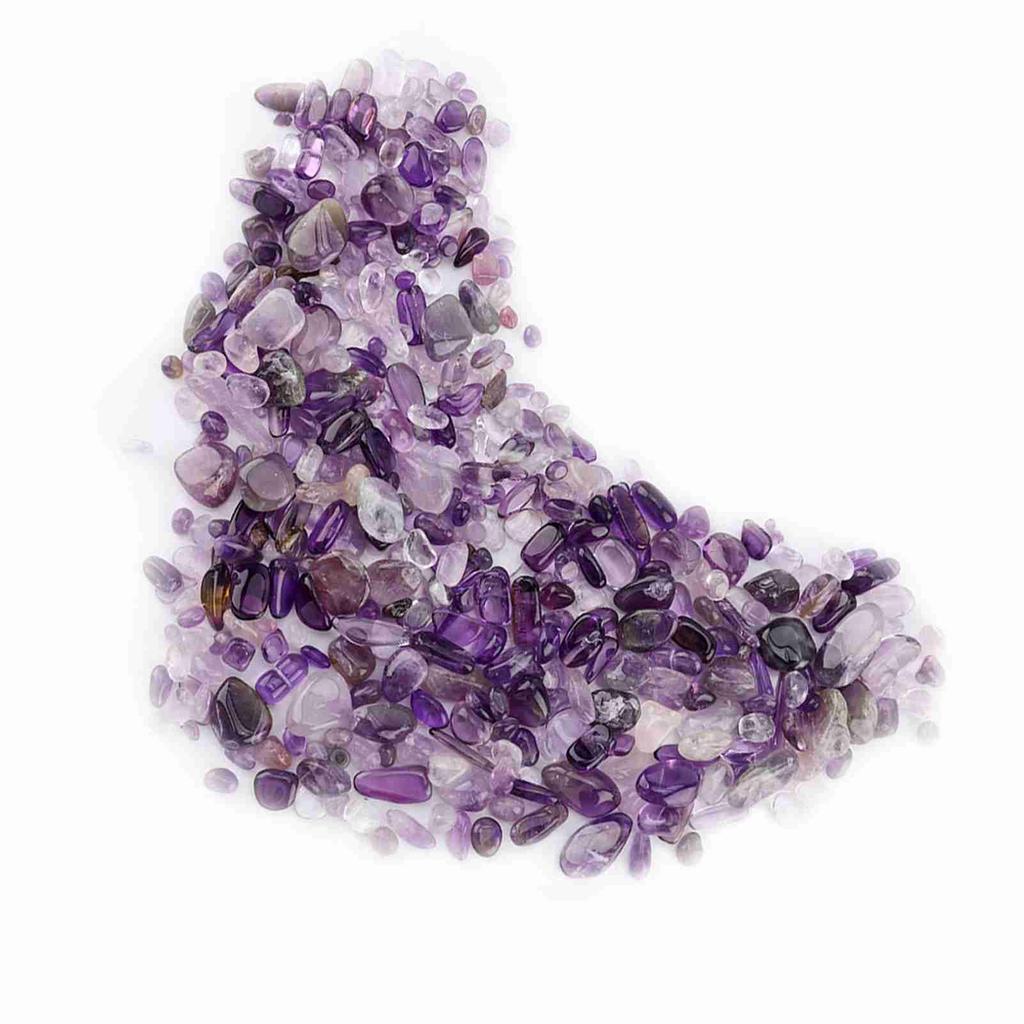 Tumbled Stone Chips Crushed Natural Crystal Quartz Pieces