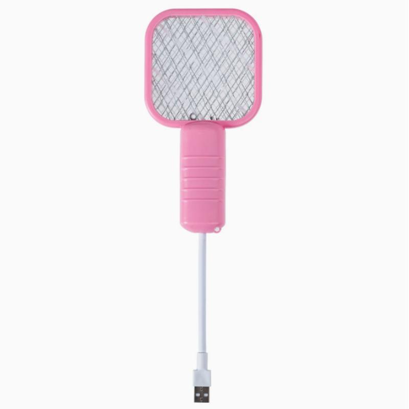 Summer New Usb Uv Light Mosquito Swatter Trap Portable Killer Lamp Electric Shock Mini Fly Bug Zapper For Bedroom Outdoor
