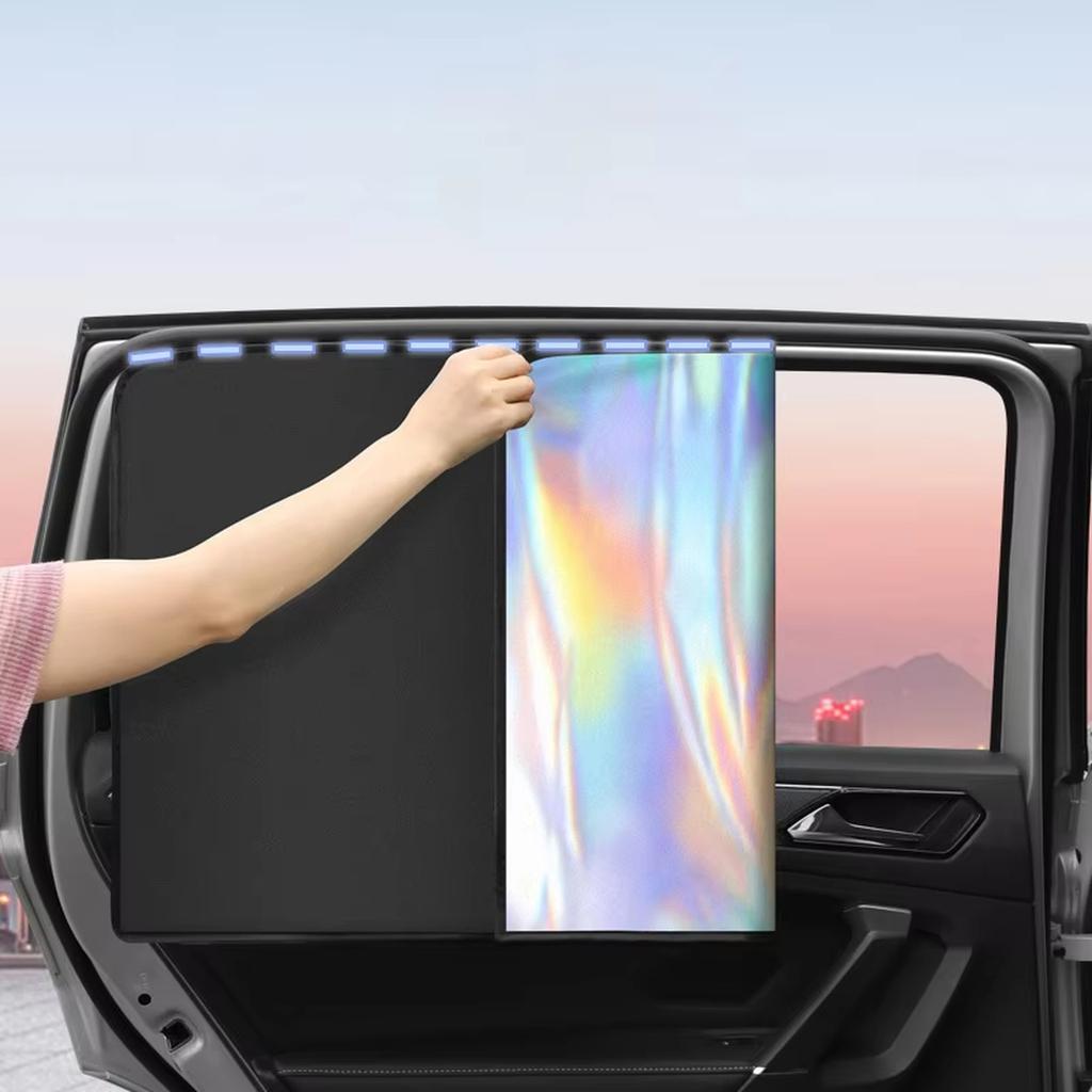 UV Sun Shield Covers Car Sunshade Cover Protector Side Window Magnetic Curtain Auto Sunscreen Heat Insulation