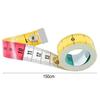 Double-sided Tape Measure with Snap Button Mini Soft Measuring Tape Portable Tailor Sewing Cloth Weight Loss Body Measuring Tape Flexible Ruler Tape